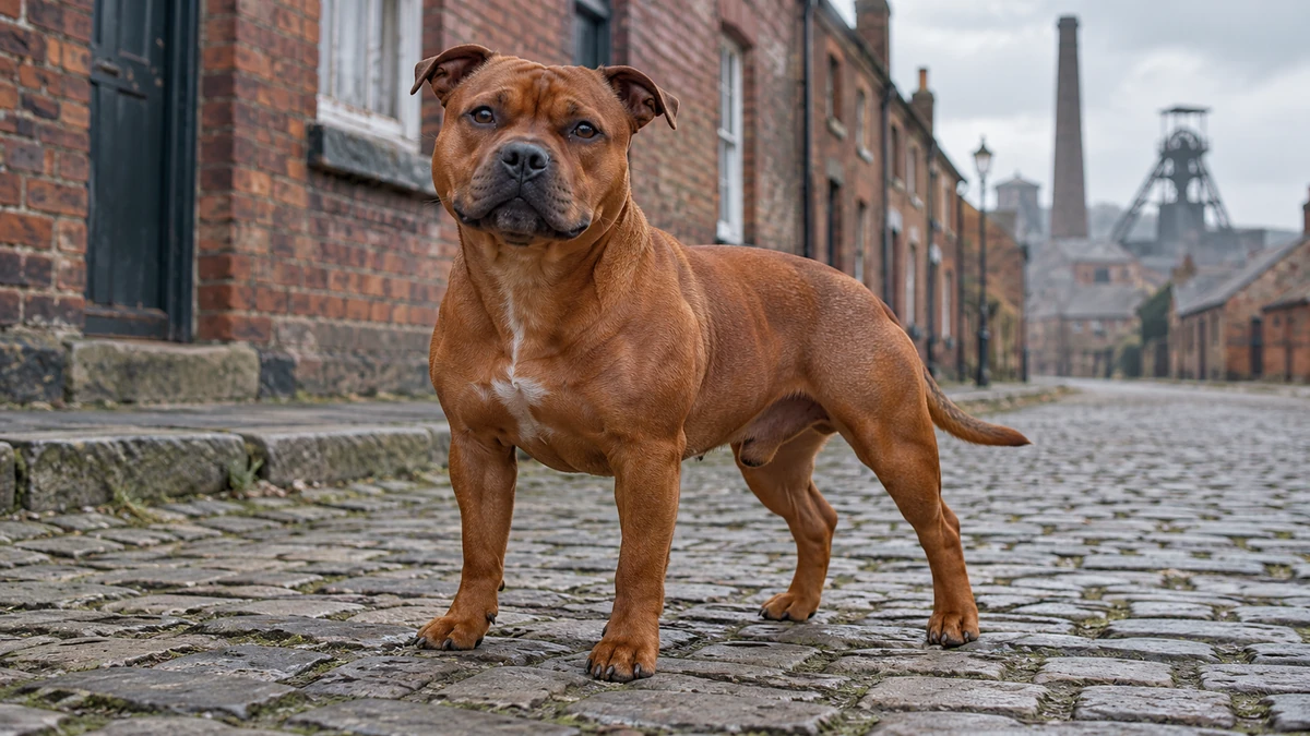İngiliz Staffordshire köpek — ırkın tarihi ve kökeni