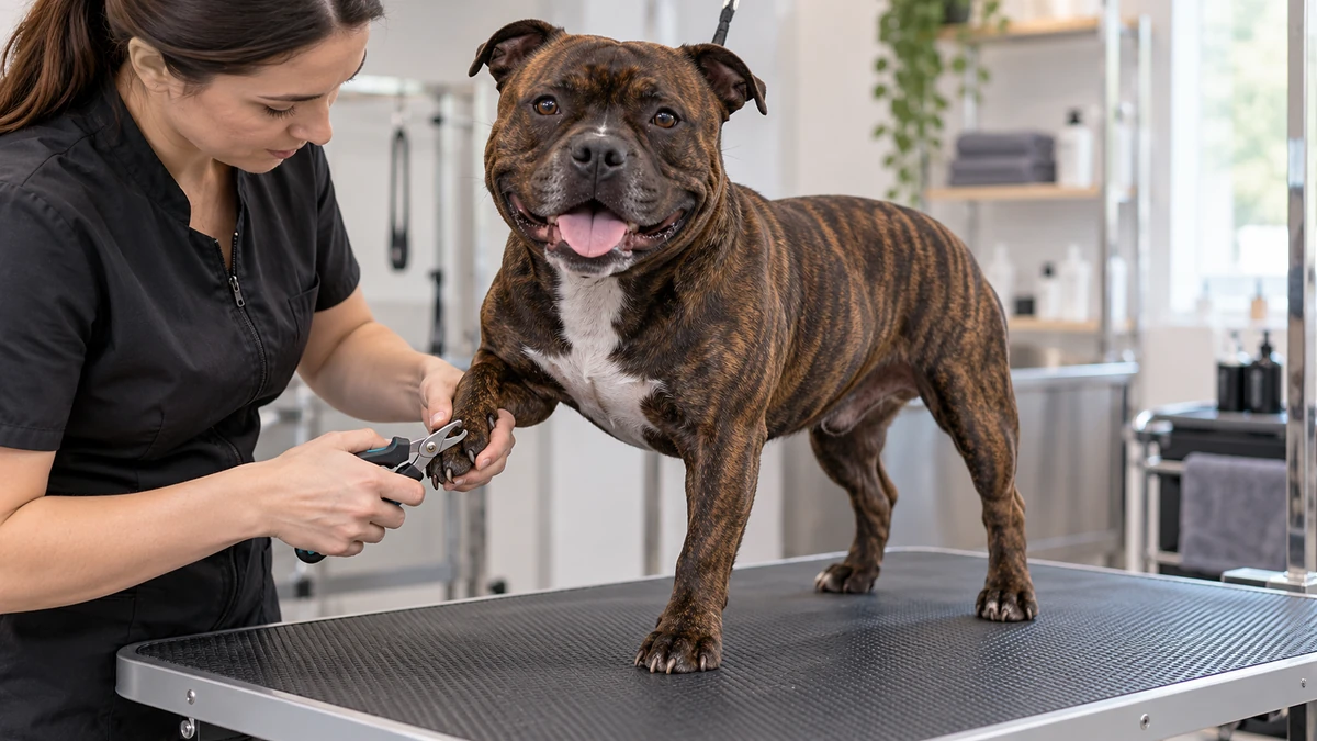 İngiliz Staffordshire köpek — bakım ve tımar